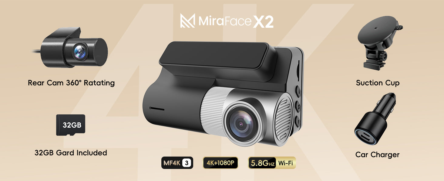 Best Value 4K Front and Rear Dash Cams with Night Vision for 2025